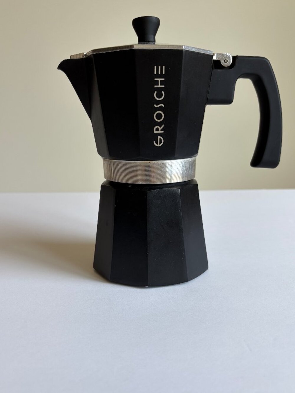 GROSCHE Malino Stovetop Espresso Maker, Moka Pot- 3 Cup